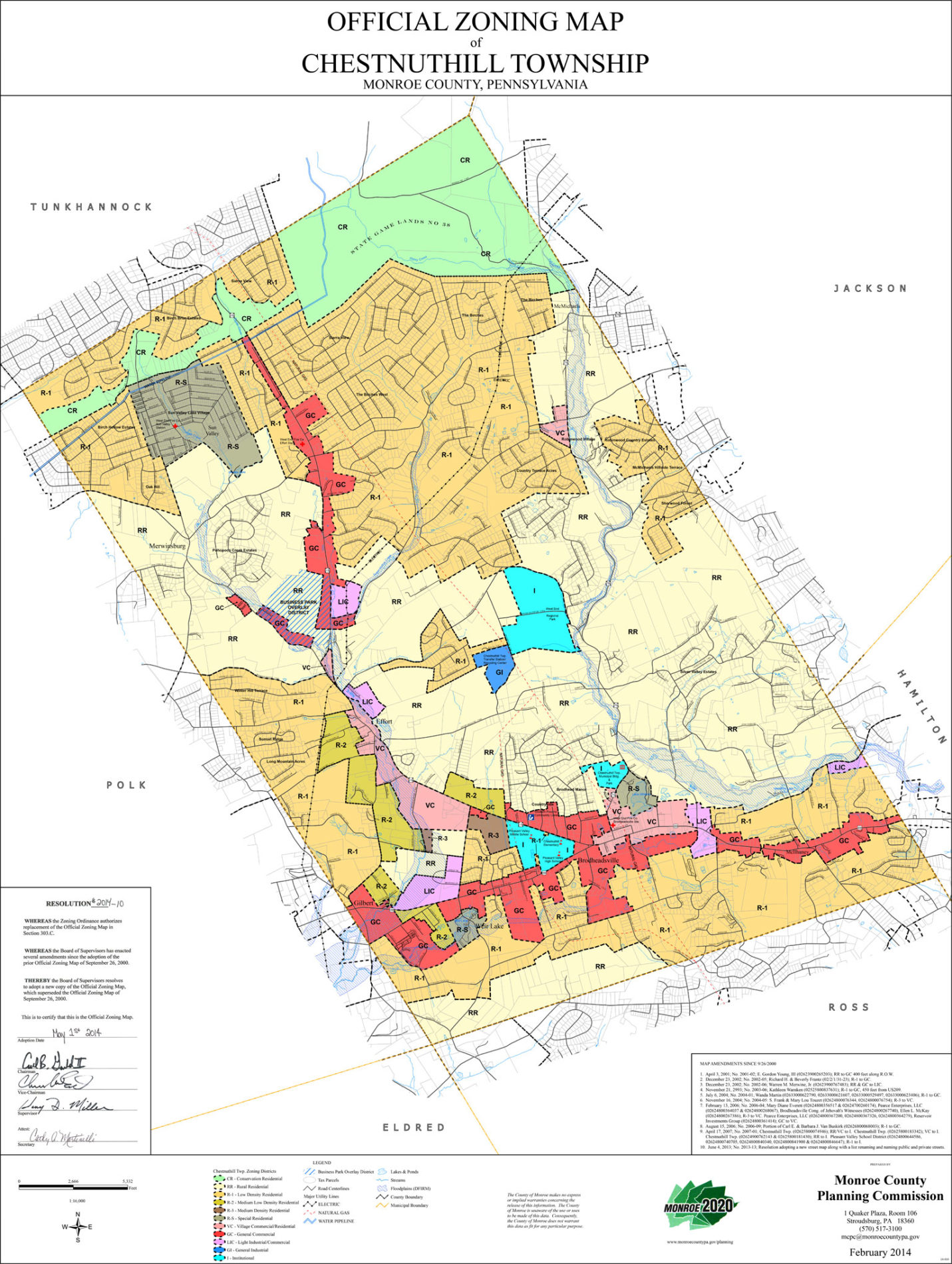 Land For Sale 65 acres in Chestnuthill Twp., Monroe County, PA